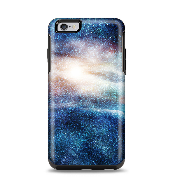 The Blue & Gold Glowing Star-Wave Apple iPhone 6 Plus Otterbox Symmetry Case Skin Set