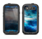 The Blue & Gold Glowing Star-Wave Samsung Galaxy S3 LifeProof Fre Case Skin Set