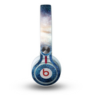 The Blue & Gold Glowing Star-Wave Skin for the Beats by Dre Mixr Headphones