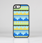 The Blue & Gold Tribal Ethic Geometric Pattern Skin-Sert Case for the Apple iPhone 5/5s