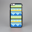 The Blue & Gold Tribal Ethic Geometric Pattern Skin-Sert Case for the Apple iPhone 6 Plus