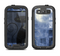 The Blue Grungy Textured Cat Samsung Galaxy S3 LifeProof Fre Case Skin Set