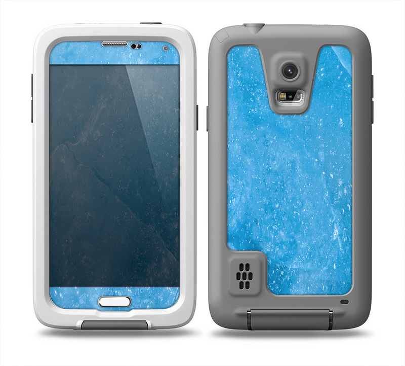 The Blue Ice Surface Skin for the Samsung Galaxy S5 frē LifeProof Case