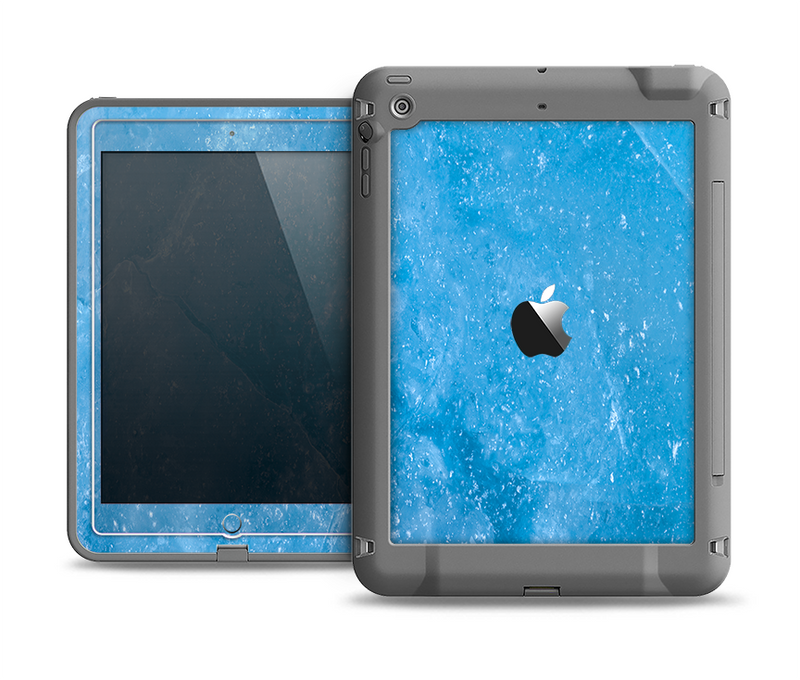 The Blue Ice Surface Apple iPad Air LifeProof Fre Case Skin Set