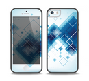 The Blue Levitating Squares Skin Set for the iPhone 5-5s Skech Glow Case