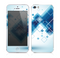 The Blue Levitating Squares Skin for the Apple iPhone 5s