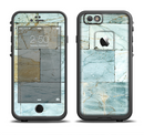 The Blue Marble Layered Bricks Apple iPhone 6/6s Plus LifeProof Fre Case Skin Set