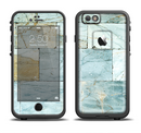 The Blue Marble Layered Bricks Apple iPhone 6/6s LifeProof Fre Case Skin Set