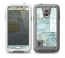 The Blue Marble Layered Bricks Skin for the Samsung Galaxy S5 frē LifeProof Case