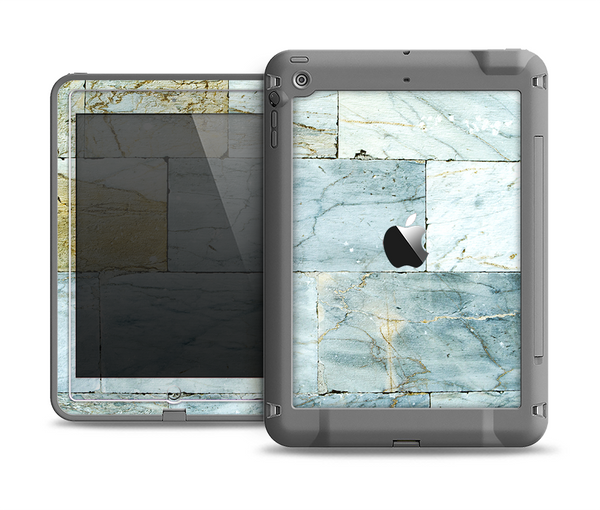The Blue Marble Layered Bricks Apple iPad Mini LifeProof Fre Case Skin Set