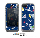 The Blue Martini Drinks With Lemons Skin for the Apple iPhone 5c LifeProof Case