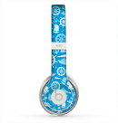 The Blue Nautical Collage Skin for the Beats by Dre Solo 2 Headphones
