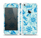 The Blue Nautical Collage V5 Skin Set for the Apple iPhone 5