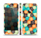 The Blue & Orange Abstract Polka Dots Skin Set for the Apple iPhone 5s