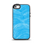 The Blue Painted Brush Texture Apple iPhone 5-5s Otterbox Symmetry Case Skin Set