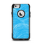The Blue Painted Brush Texture Apple iPhone 6 Otterbox Commuter Case Skin Set