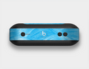 The Blue Painted Brush Texture Skin Set for the Beats Pill Plus