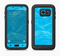The Blue Painted Brush Texture Full Body Samsung Galaxy S6 LifeProof Fre Case Skin Kit