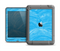 The Blue Painted Brush Texture Apple iPad Mini LifeProof Nuud Case Skin Set