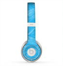 The Blue Painted Brush Texture Skin for the Beats by Dre Solo 2 Headphones