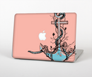 The Blue Pastel Anchor with Roses Skin for the Apple MacBook Pro Retina 13"