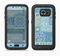 The Blue Patched Paisley Pattern Full Body Samsung Galaxy S6 LifeProof Fre Case Skin Kit