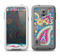The Blue & Pink Layered Paisley Pattern V3 Samsung Galaxy S5 LifeProof Fre Case Skin Set