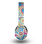 The Blue & Pink Layered Paisley Pattern V3 Skin for the Beats by Dre Original Solo-Solo HD Headphones