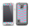 The Blue & Pink Sharp Chevron Pattern Samsung Galaxy S5 LifeProof Fre Case Skin Set