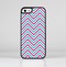 The Blue & Pink Sharp Chevron Pattern Skin-Sert Case for the Apple iPhone 5/5s