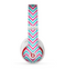 The Blue & Pink Sharp Chevron Pattern Skin for the Beats by Dre Studio (2013+ Version) Headphones
