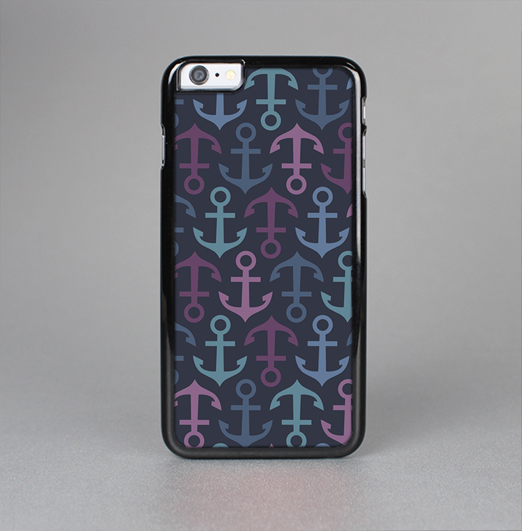 The Blue & Pink Vector Anchor Collage Skin-Sert Case for the Apple iPhone 6 Plus