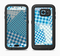 The Blue Plaid Patches Full Body Samsung Galaxy S6 LifeProof Fre Case Skin Kit
