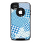 The Blue Plaid Patches Skin for the iPhone 4-4s OtterBox Commuter Case