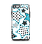 The Blue Polkadotted Vector Stars Apple iPhone 6 Plus Otterbox Symmetry Case Skin Set