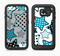 The Blue Polkadotted Vector Stars Full Body Samsung Galaxy S6 LifeProof Fre Case Skin Kit