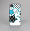 The Blue Polkadotted Vector Stars Skin-Sert for the Apple iPhone 4-4s Skin-Sert Case