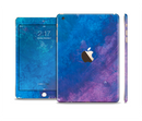The Blue & Purple Pastel Full Body Skin Set for the Apple iPad Mini 3