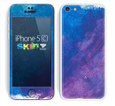 The Blue & Purple Pastel Skin for the Apple iPhone 5c