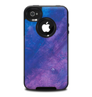 The Blue & Purple Pastel Skin for the iPhone 4-4s OtterBox Commuter Case