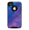 The Blue & Purple Pastel Skin for the iPhone 4-4s OtterBox Commuter Case