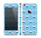 The Blue & Red Nautical Sailboat Pattern Skin Set for the Apple iPhone 5s