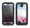 The Blue Sky Pink Flower Field Samsung Galaxy S4 LifeProof Fre Case Skin Set