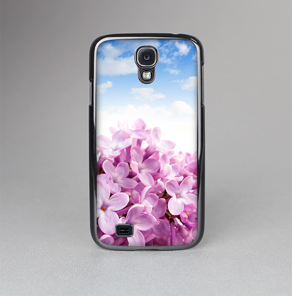 The Blue Sky Pink Flower Field Skin-Sert Case for the Samsung Galaxy S4