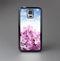 The Blue Sky Pink Flower Field Skin-Sert Case for the Samsung Galaxy S5