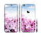 The Blue Sky Pink Flower Field Sectioned Skin Series for the Apple iPhone 6s