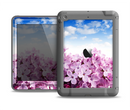 The Blue Sky Pink Flower Field Apple iPad Air LifeProof Nuud Case Skin Set
