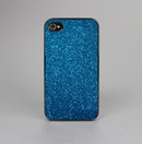 The Blue Sparkly Glitter Ultra Metallic Skin-Sert for the Apple iPhone 4-4s Skin-Sert Case