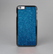 The Blue Sparkly Glitter Ultra Metallic Skin-Sert for the Apple iPhone 6 Plus Skin-Sert Case