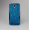 The Blue Sparkly Glitter Ultra Metallic Skin-Sert Case for the Samsung Galaxy S4